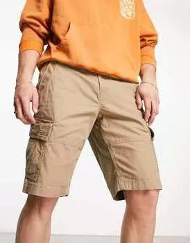 Бежевые шорты карго Superdry Vintage Core