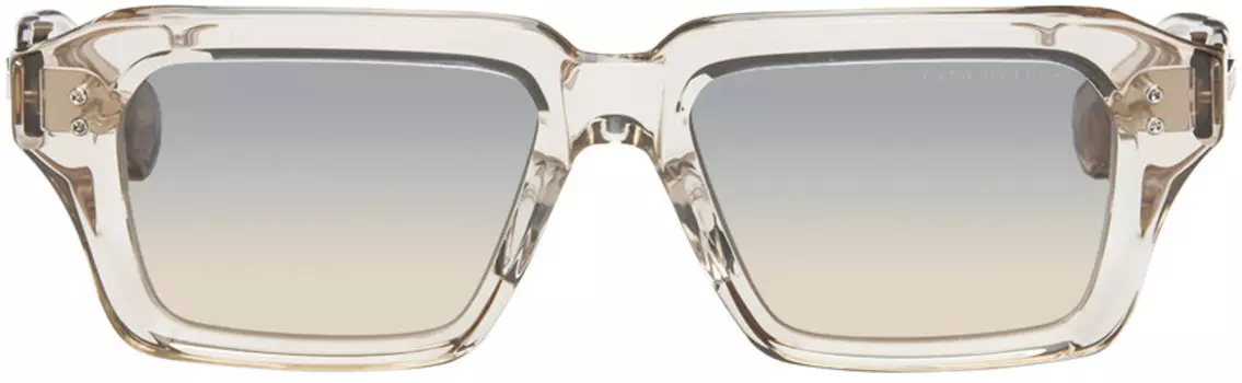 Бежевые солнцезащитные очки Detron Dita