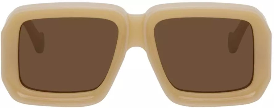 Бежевые солнцезащитные очки Paula's Ibiza Dive Loewe