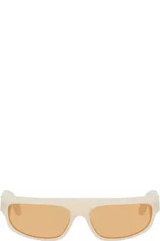 Бежевые солнцезащитные очки Zam RETROSUPERFUTURE