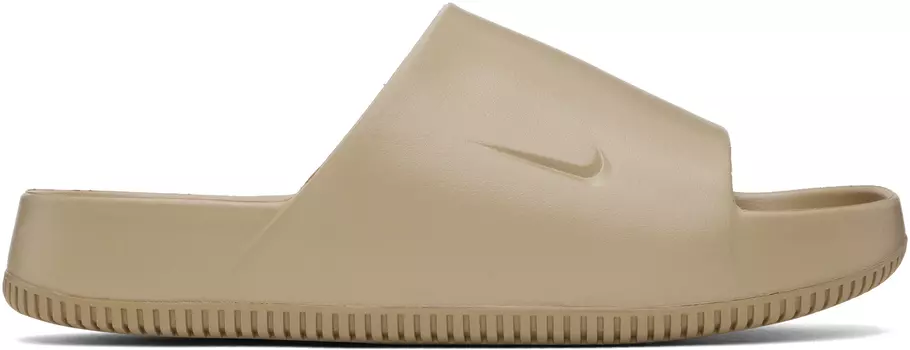 Бежевые спокойные слайды Nike