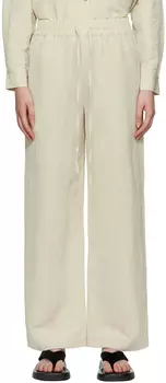 Бежевые свободные брюки CO
