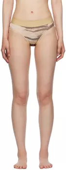 Бежевые трусы-колокольчики Baserange