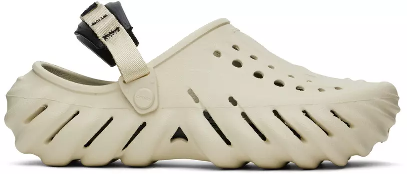 Бежевые туфли Echo Crocs