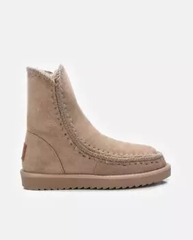 Бежевые высокие женские ботильоны Xti, бежевый