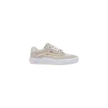 Бежевые замшевые кроссовки Vans