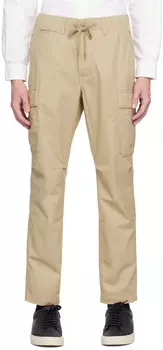 Бежевые зауженные брюки карго Polo Ralph Lauren