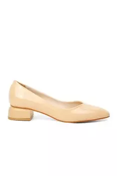 Бежевые женские балетки в мятую клетку 900-1 Ayakmod