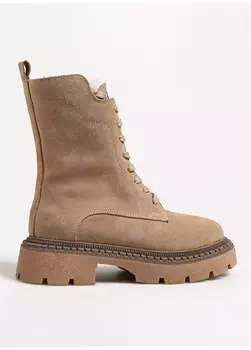 Бежевые женские ботинки Aeropostale