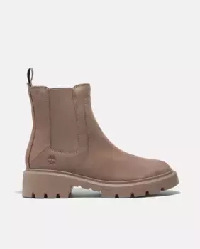 Бежевые женские ботинки до середины икры Chelsea Cortina Valley Timberland, бежевый