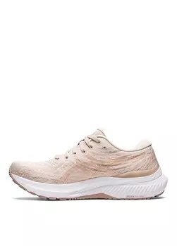 Бежевые женские кроссовки Asics