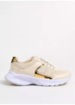 Бежевые женские кроссовки F By Fabrika