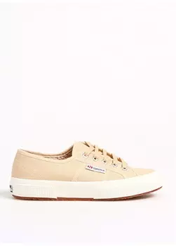Бежевые женские кроссовки Superga