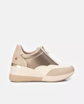 Кроссовки Xti Lace-up Sports 8445901190351, золотой/бежевый