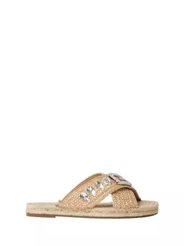 Бежевые женские тапочки Gaelle Paris