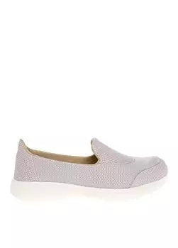 Бежевые женские туфли на плоской подошве Cotton Bar