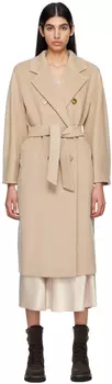 Бежевый 101801 Пальто Icon Max Mara