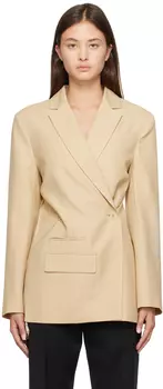 Бежевый блейзер Le Chouchou La Veste Tibau Jacquemus