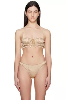 Бежевый бюстгальтер Alexander Shadowplay