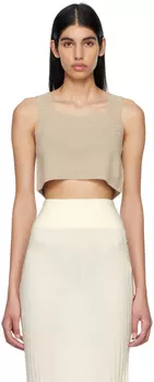 Бежевый бюстгальтер без косточек \The Barbara\"" LISA YANG