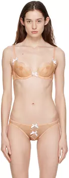 Бежевый бюстгальтер Лорна Agent Provocateur