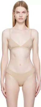 Бежевый бюстгальтер «Миссисипи» Baserange