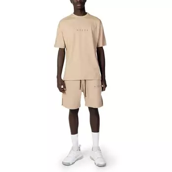 Бежевый хлопковый спортивный костюм Hydra Clothing