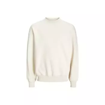 Бежевый хлопковый свитер Jack & Jones