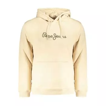 Бежевый хлопковый свитер Pepe Jeans