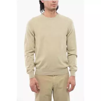 Бежевый хлопковый свитер Woolrich, Beige