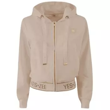 Бежевый хлопковый свитер Zee Lane