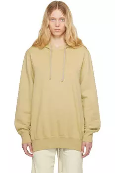 Бежевый Hollywood Oversize Hoodie Rick Owens DRKSHDW