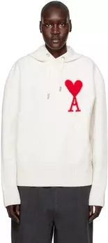 Бежевый худи Ami de Cur AMI Alexandre Mattiussi