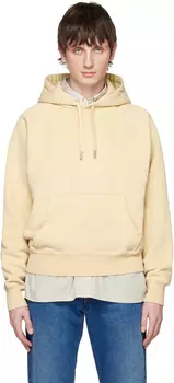Бежевый худи Ami de Cur AMI Alexandre Mattiussi
