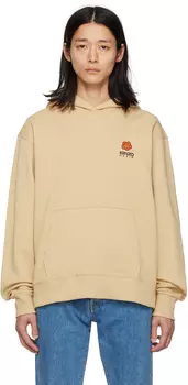 Бежевый худи Paris Boke Flower Kenzo