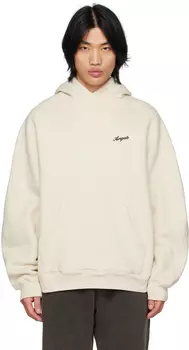 Бежевый худи с фирменной цепочкой Axel Arigato