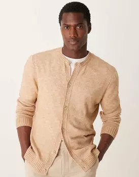 Бежевый кардиган ASOS DESIGN