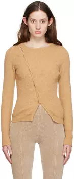 Бежевый Кардиган Le Papier 'La Maille Pau' Jacquemus