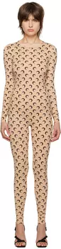 Бежевый комбинезон All Over Moon Marine Serre