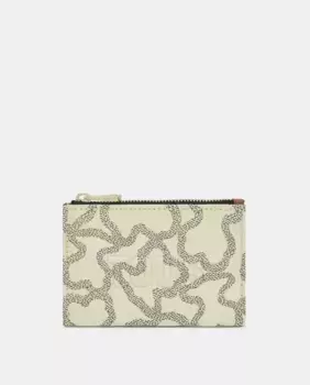 Бежевый кошелек для карт Kaos icon от Tous