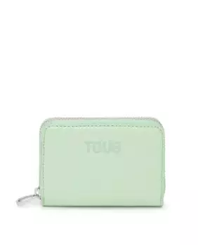 Бежевый кошелек Tous New Dorp M, зеленый