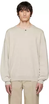 Бежевый легкий хенли Fear of God