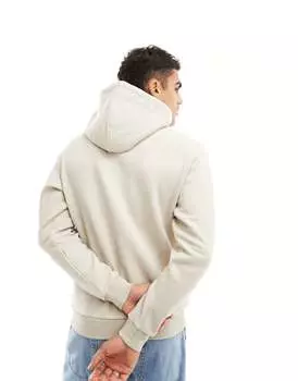 Бежевый оверсайз-худи Jack & Jones