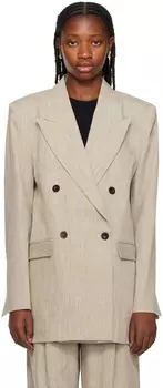 Бежевый пиджак Bode Classico Esse Studios