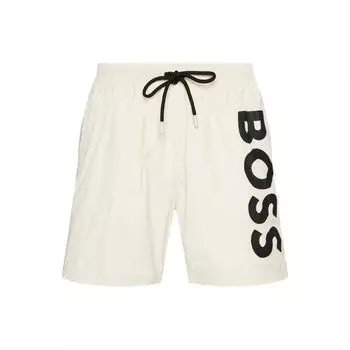 Бежевый полиэстеровый купальник Hugo Boss