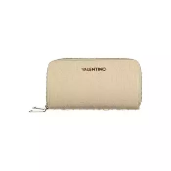Бежевый полиэтиленовый кошелек Valentino Bags