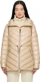 Бежевый пуховик Arita Mackage