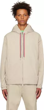 Бежевый пуховик Cerou Moncler