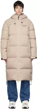 Бежевый пуховик Lumia Axel Arigato