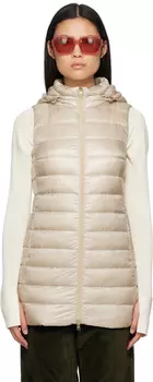 Бежевый пуховик Serena шантильи Herno